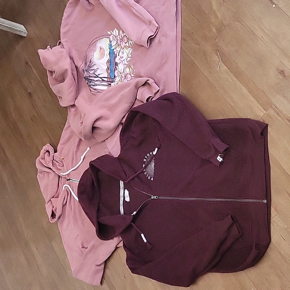 Volcom Hoodie Bundle Of Sweaters - image 1